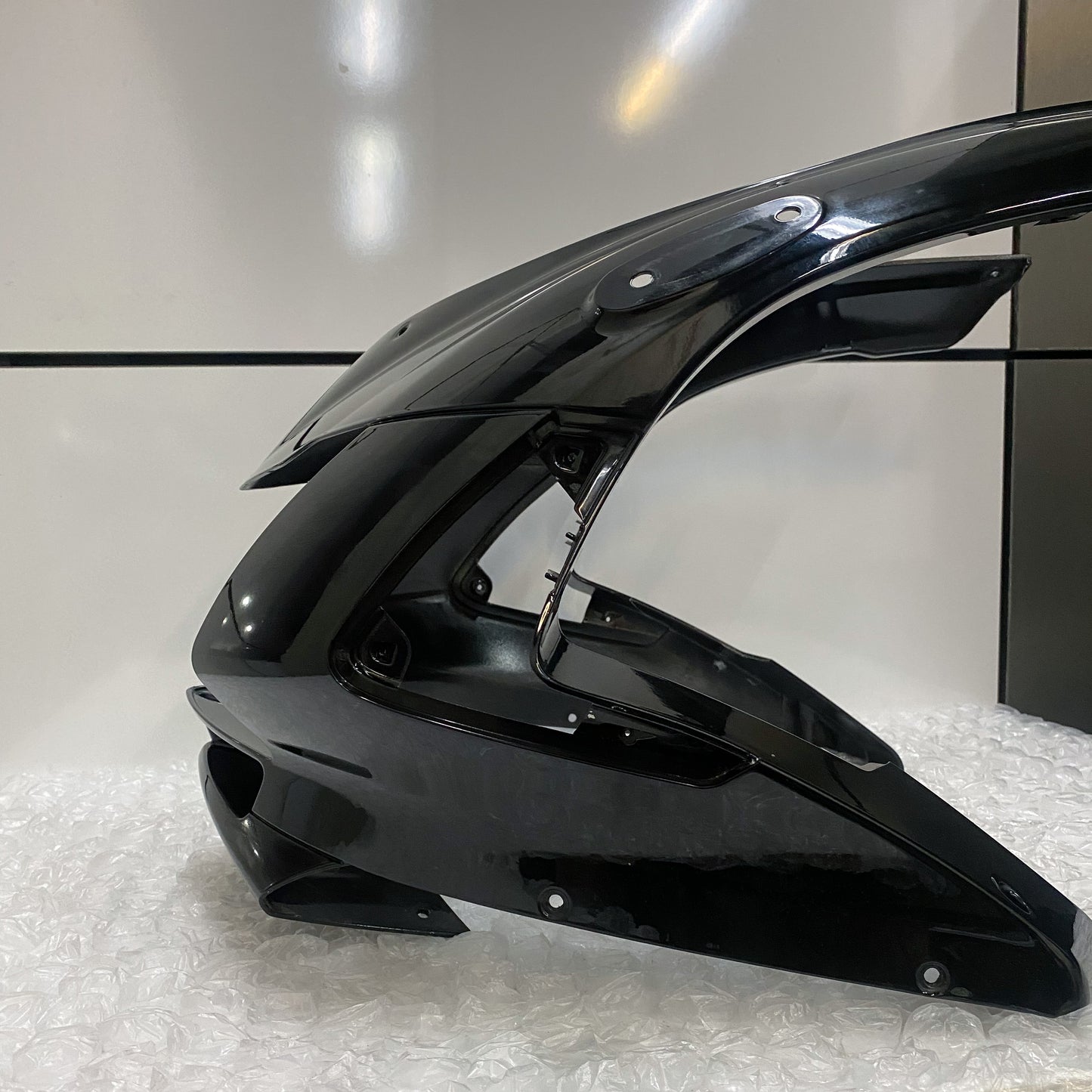 Ducati ST3/ST4 Front Headlight Cowling, Black 48110311BT Take - Off