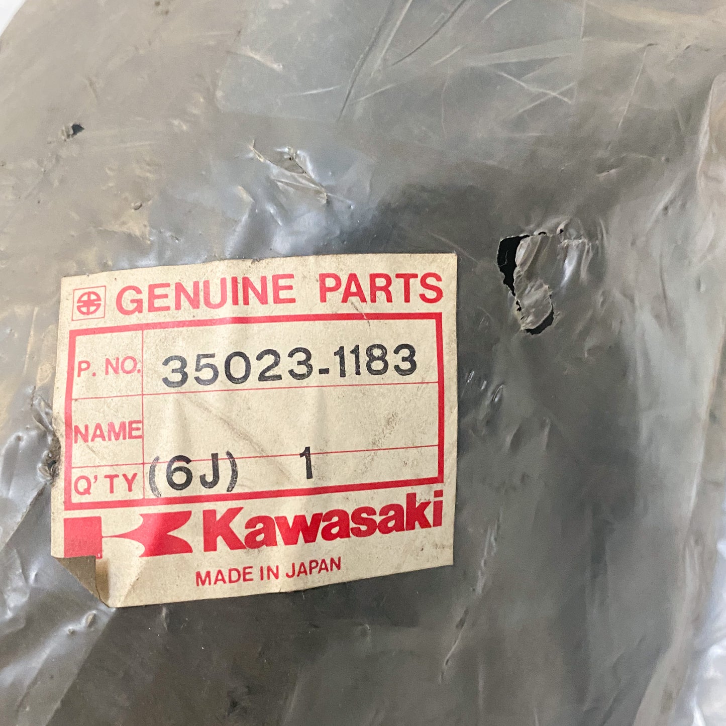 Kawasaki Rear Fender EX500 Black 35023-1183 NOS