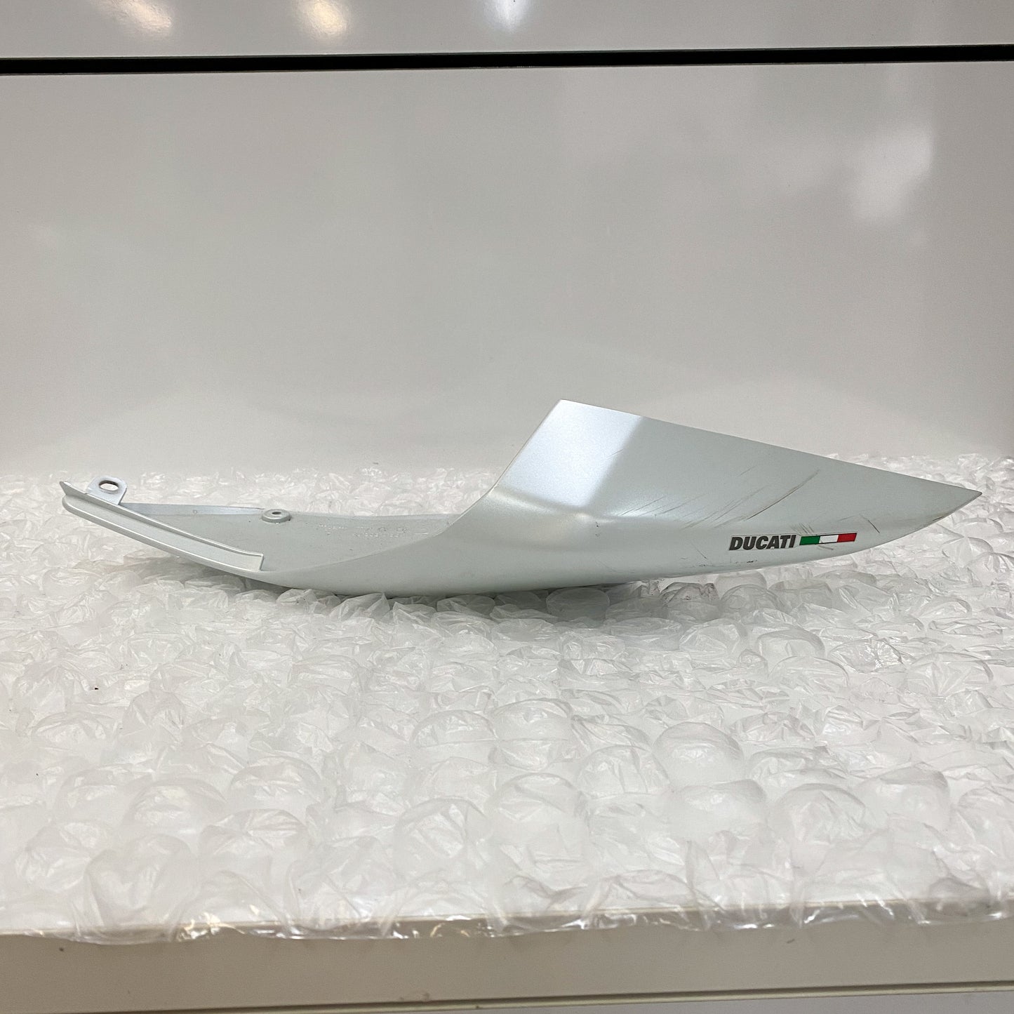 Ducati 959 Frame Cover LH, White 48212151AW USED