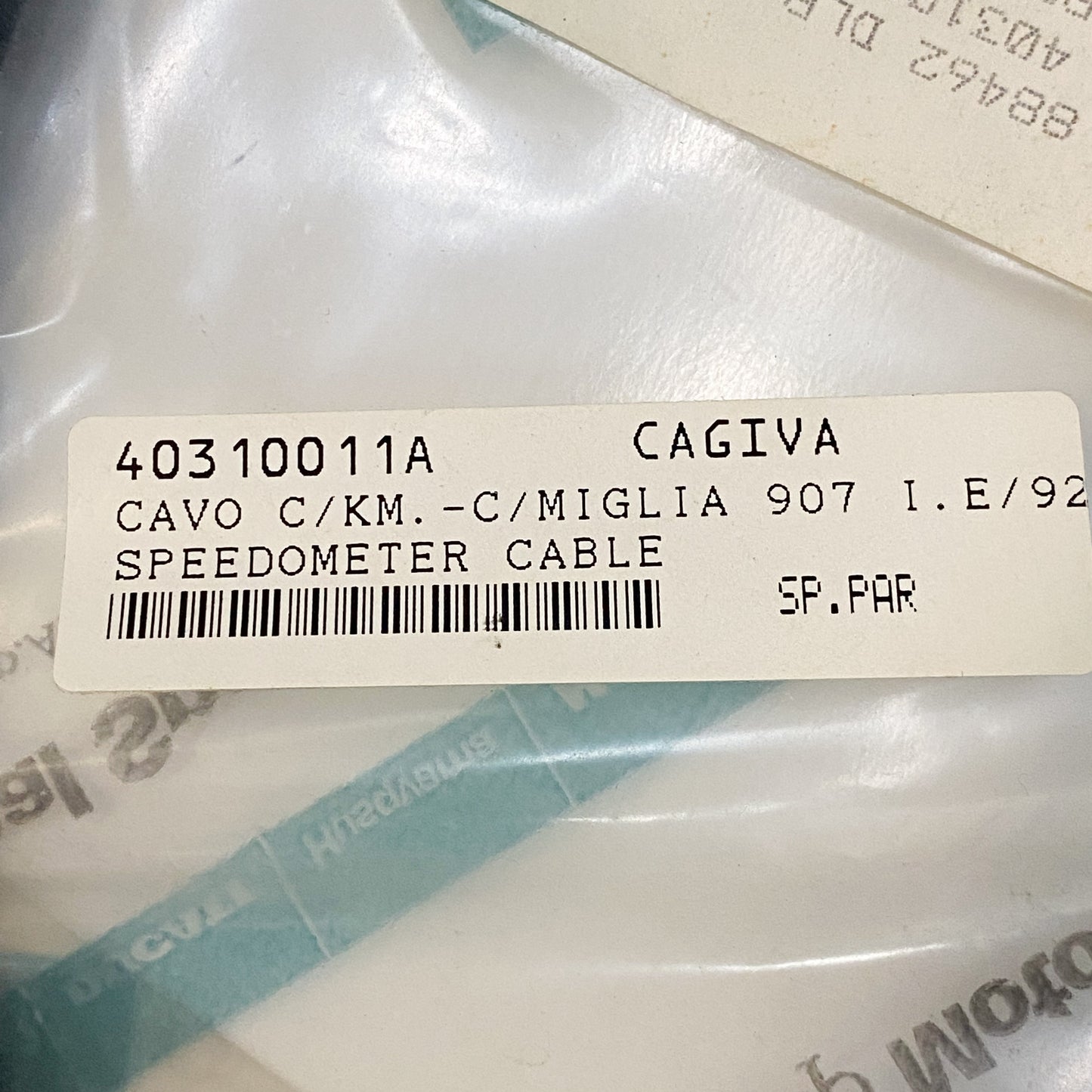 Ducati OEM Speedometer Cable SBK 907 I.E. -40310011A