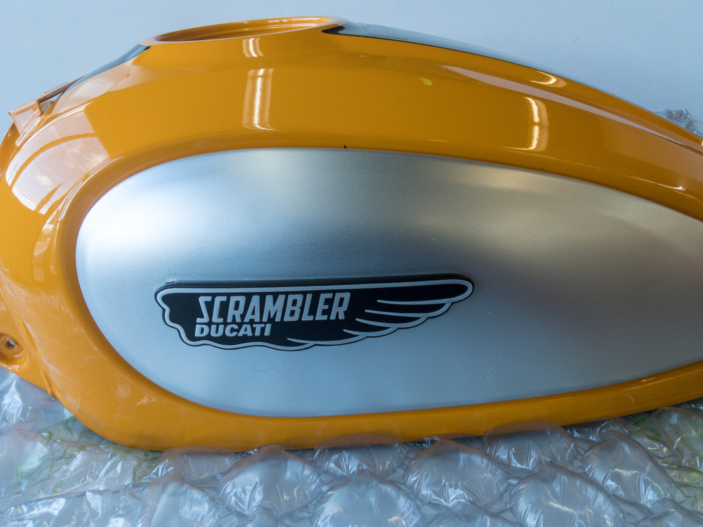 Ducati Scrambler Classic Gas Tank Yellow- Used 58612221BC