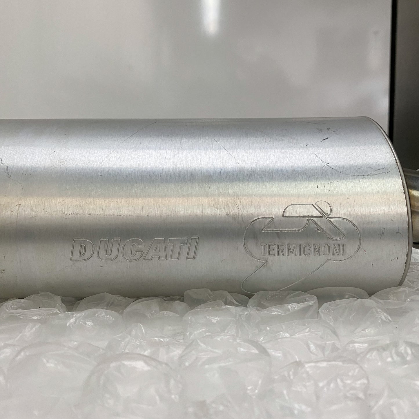 Ducati 748 S Right & Left Silencers USED 57310493A/ 57410493A