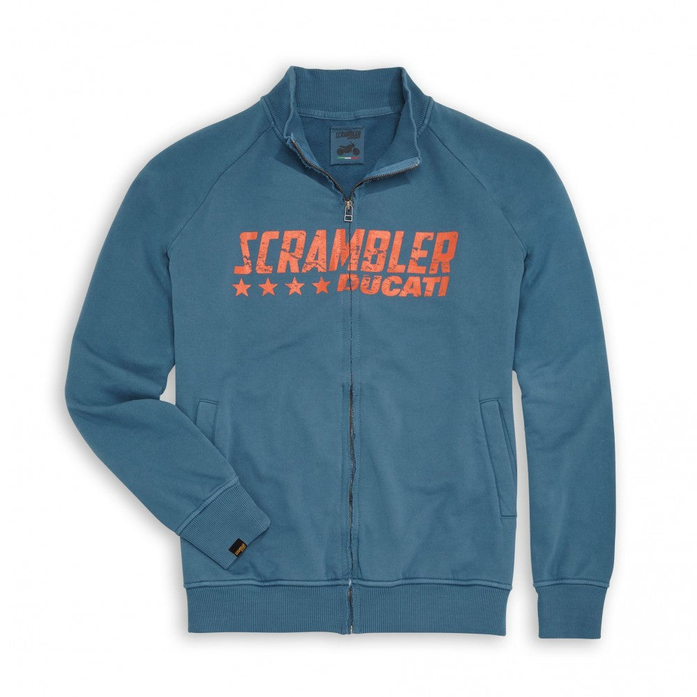 Ducati Scrambler Blue Star Sweatshirt 987694397