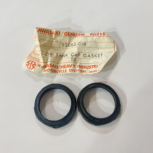 KAWASAKI GASKET OIL TANK CAP 92065-018 X2