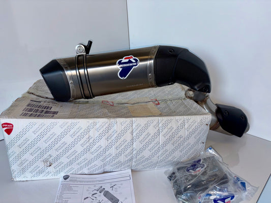 Termignoni Ducati Hypermotard 821 / 939 High Mount Slip-On Exhaust 96480041A with Up-Map