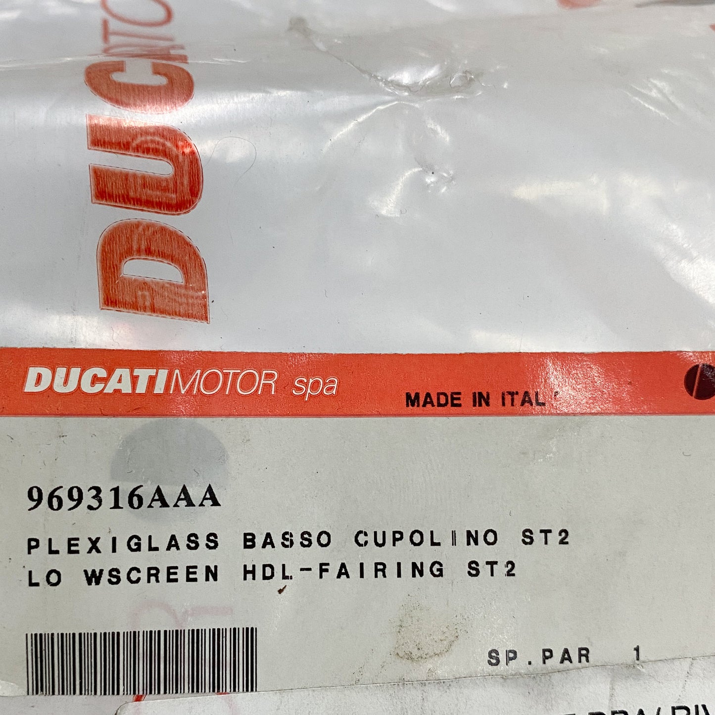 Ducati Low Dark Windscreen ST2/ST4 969316AAA