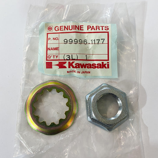 KAWASAKI SET,WASHER AND NUT 99996-1177