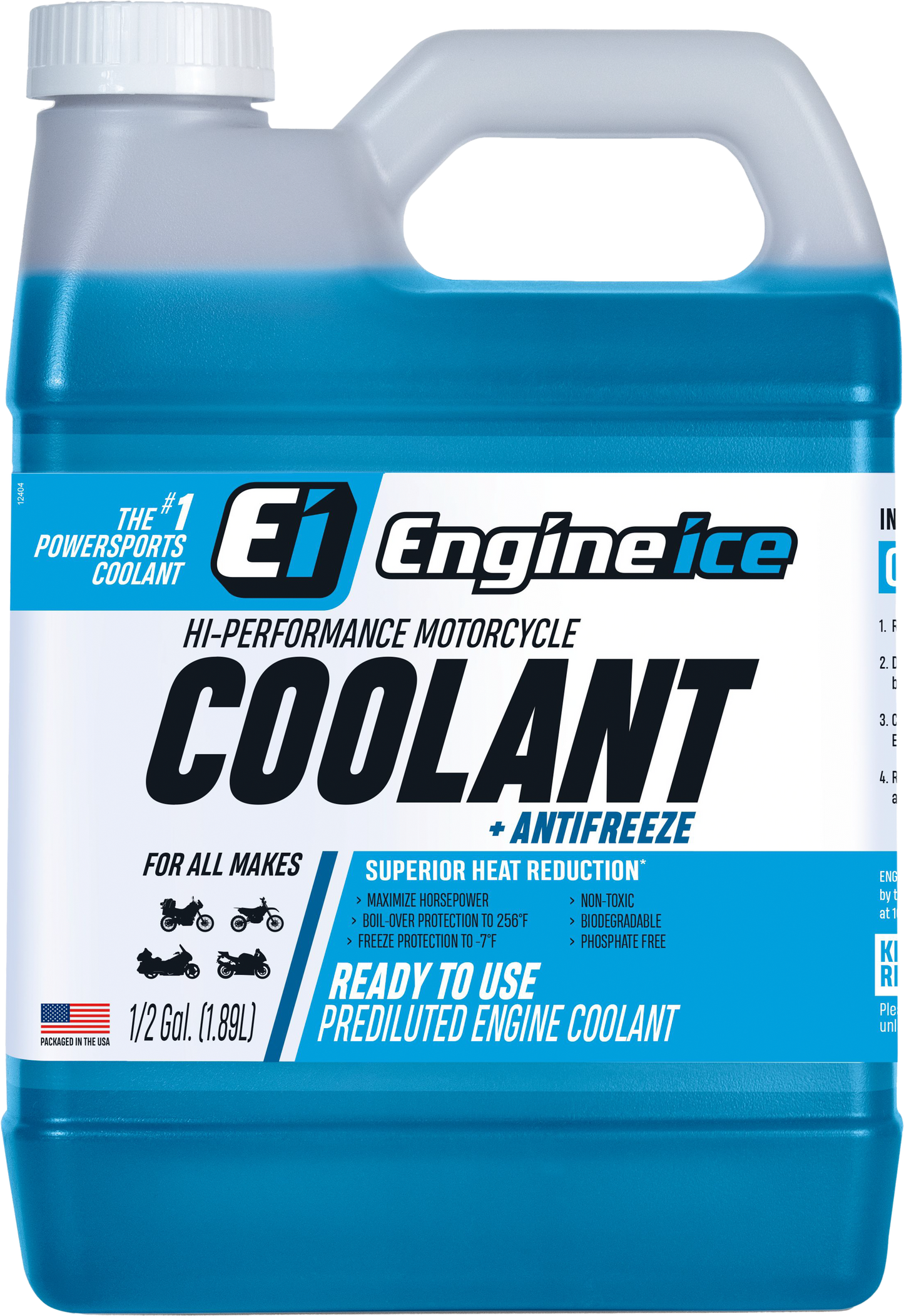 Engine Ice Hi Performance Coolant 1/2 Gal