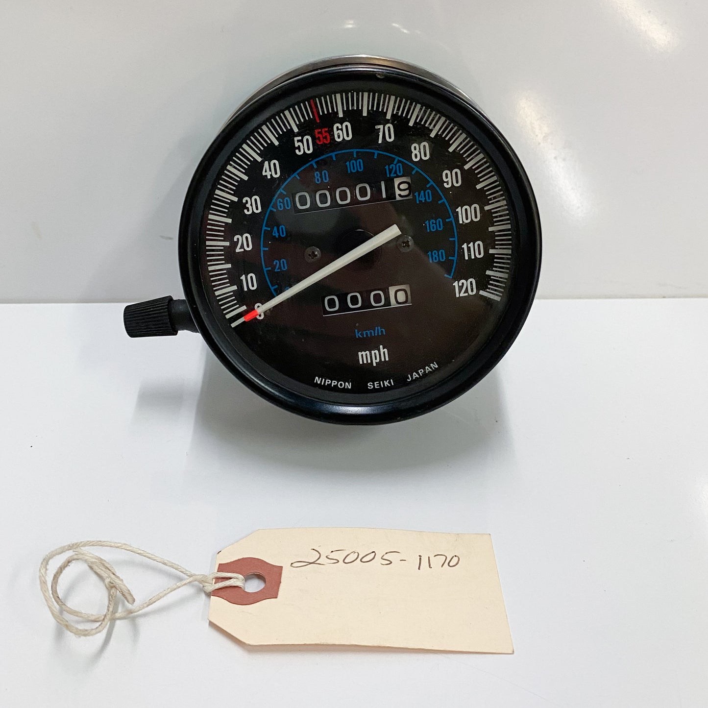 Kawasaki Speedometer, MPH 25005-1170 for Police KZ1000 Motorcycles NOS