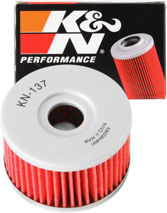 K&N MOTORCYCLE OIL FILTER KN-137