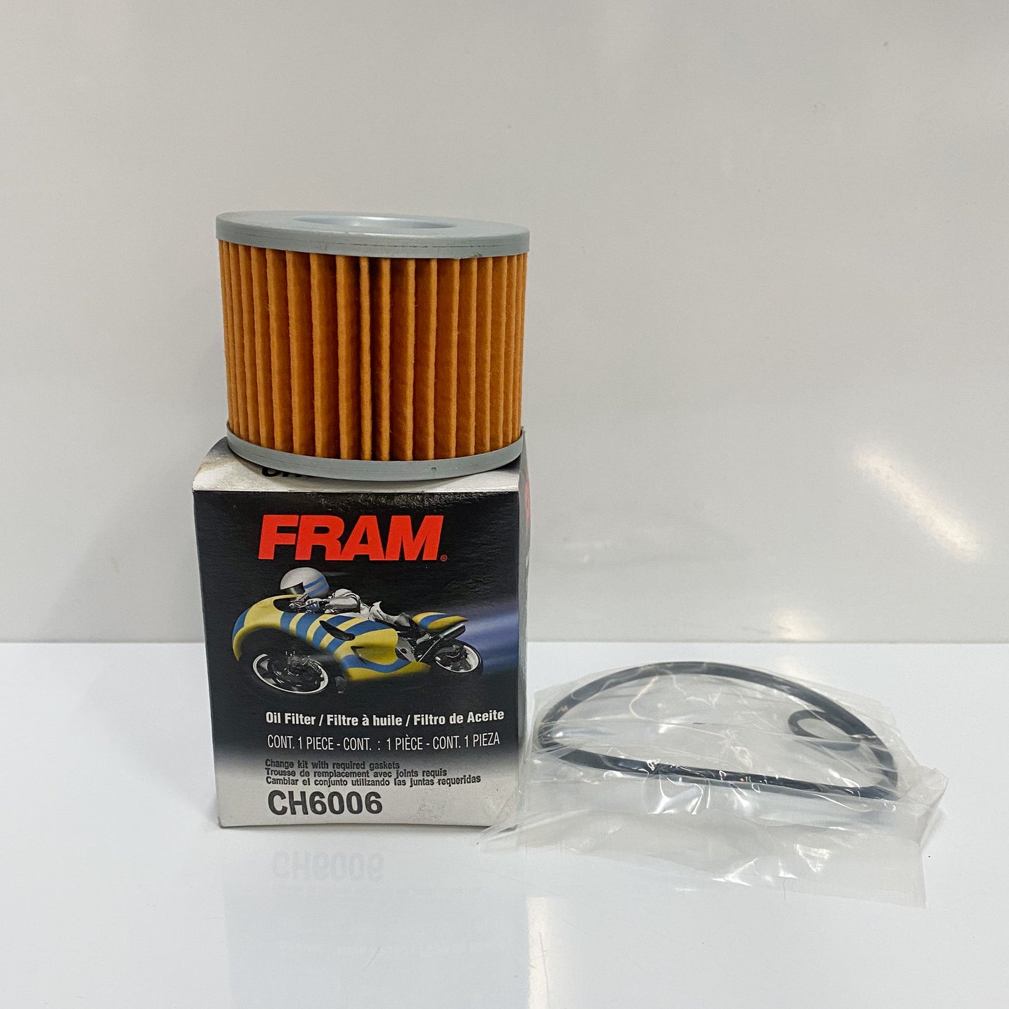 FRAM EXTRA GUARD CH6006 MOTORCYCLE OIL FILTER