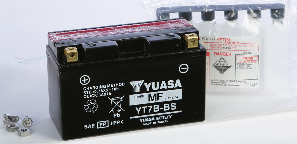 Yuasa YT7B-BS AGM Battery