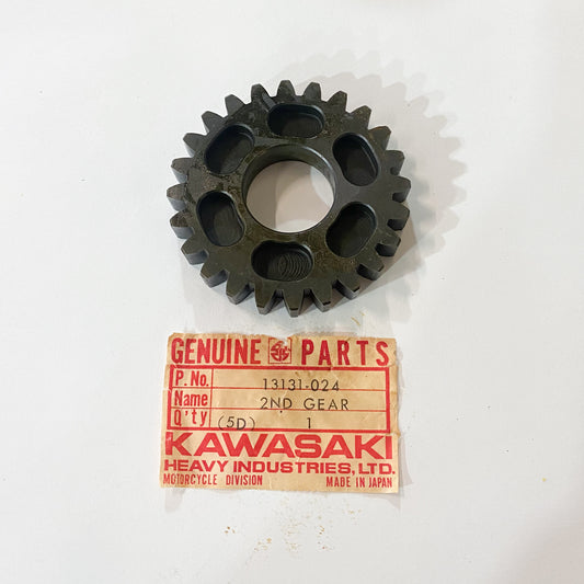 KAWASAKI 2ND GEAR-OUTPUT SHAF | 24T 13131-024