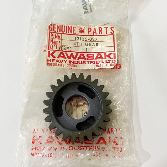 KAWASAKI 4TH GEAR,OUTPUT SHAFT 13135-027