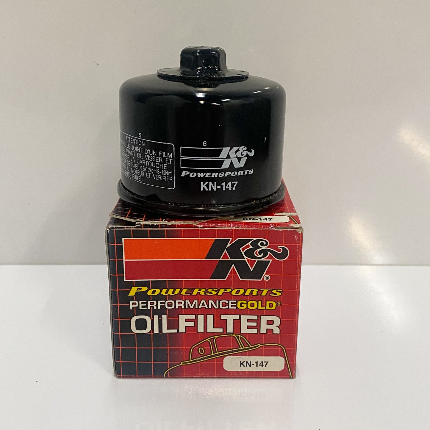 K&N MOTORCYCLE/ATV OIL FILTER KN-147