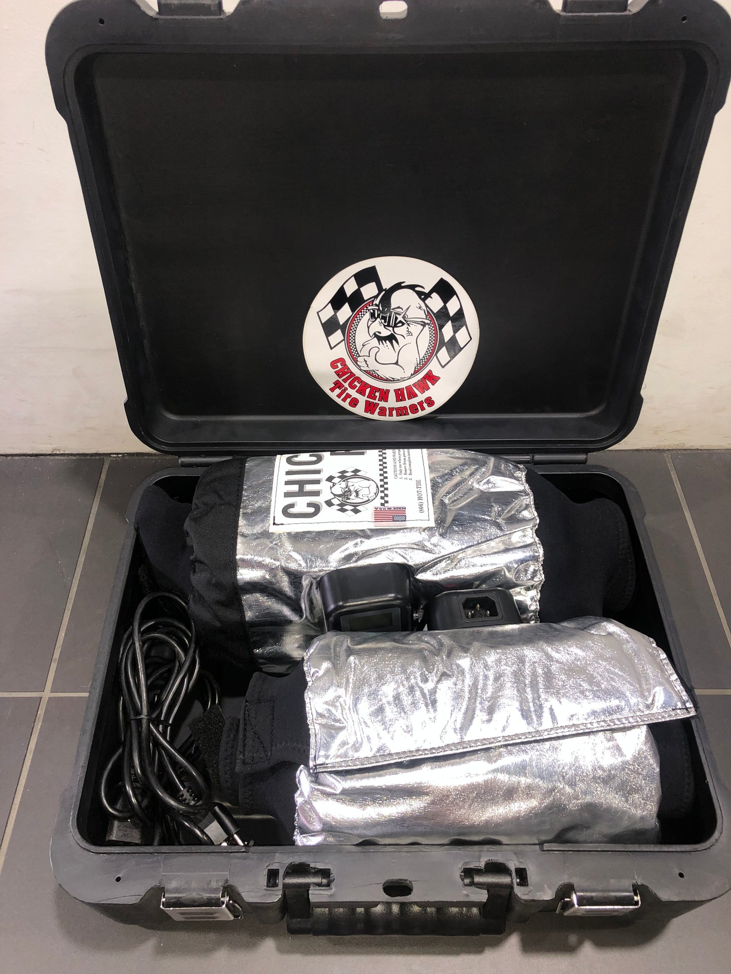 Chicken Hawk Racing Professional Line Digital Tire Warmer Set  - Superbike 180-205 Rear Tire - PRO-DTC3-SBK 0515-528 - Used