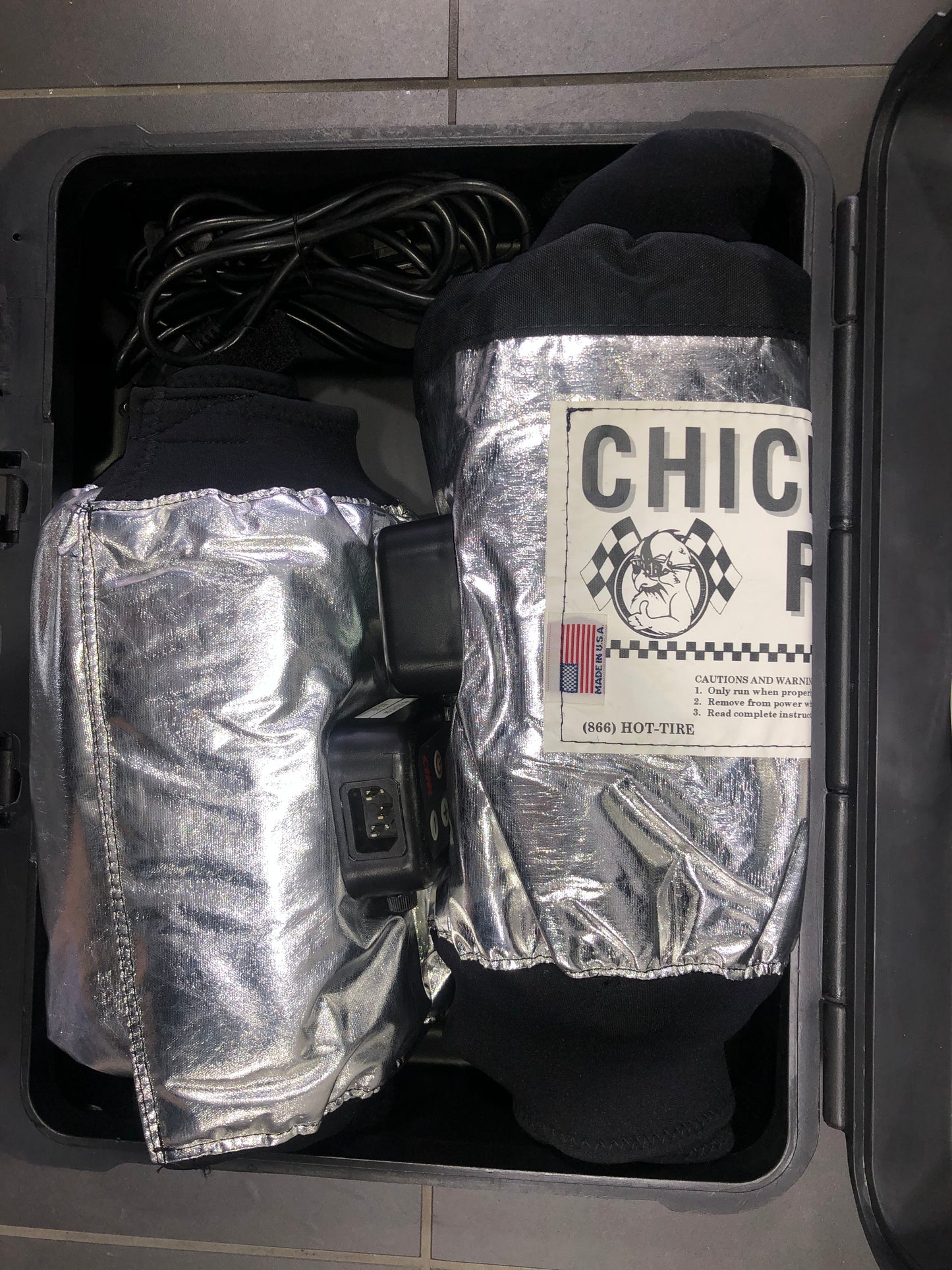 Chicken Hawk Racing Professional Line Digital Tire Warmer Set  - Superbike 180-205 Rear Tire - PRO-DTC3-SBK 0515-528 - Used