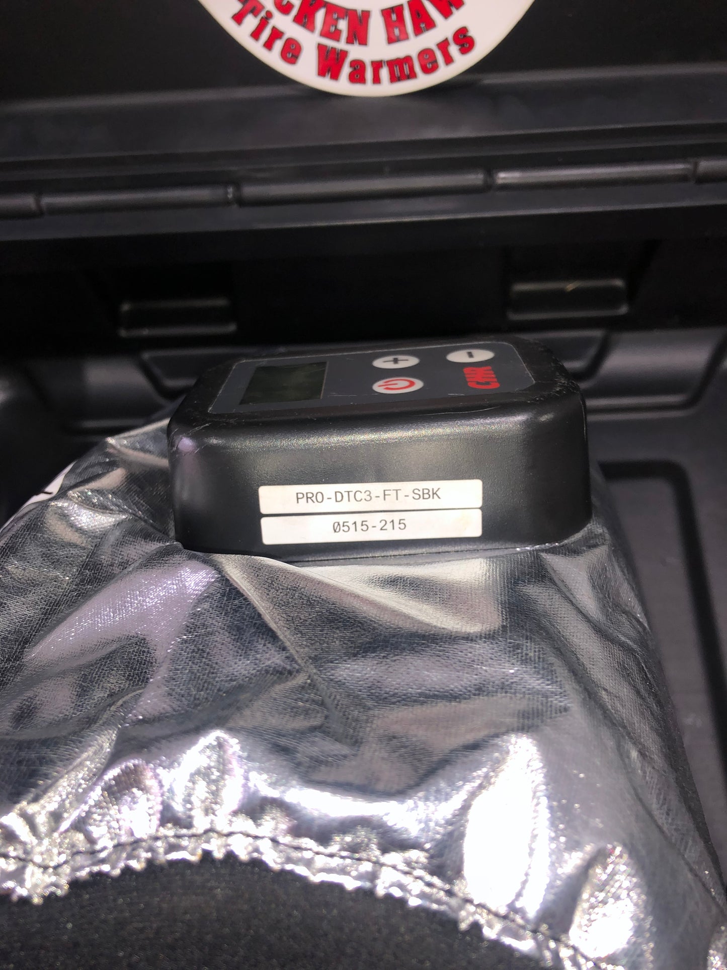 Chicken Hawk Racing Professional Line Digital Tire Warmer Set  - Superbike 180-205 Rear Tire - PRO-DTC3-SBK 0515-528 - Used