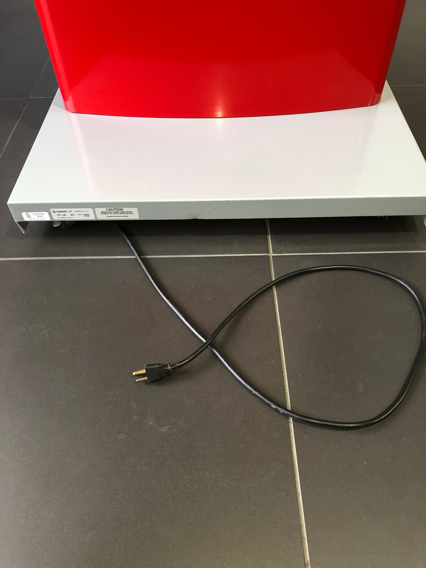 Ducati Dealer Sign - Authentic Illuminated Showroom Totem Sign