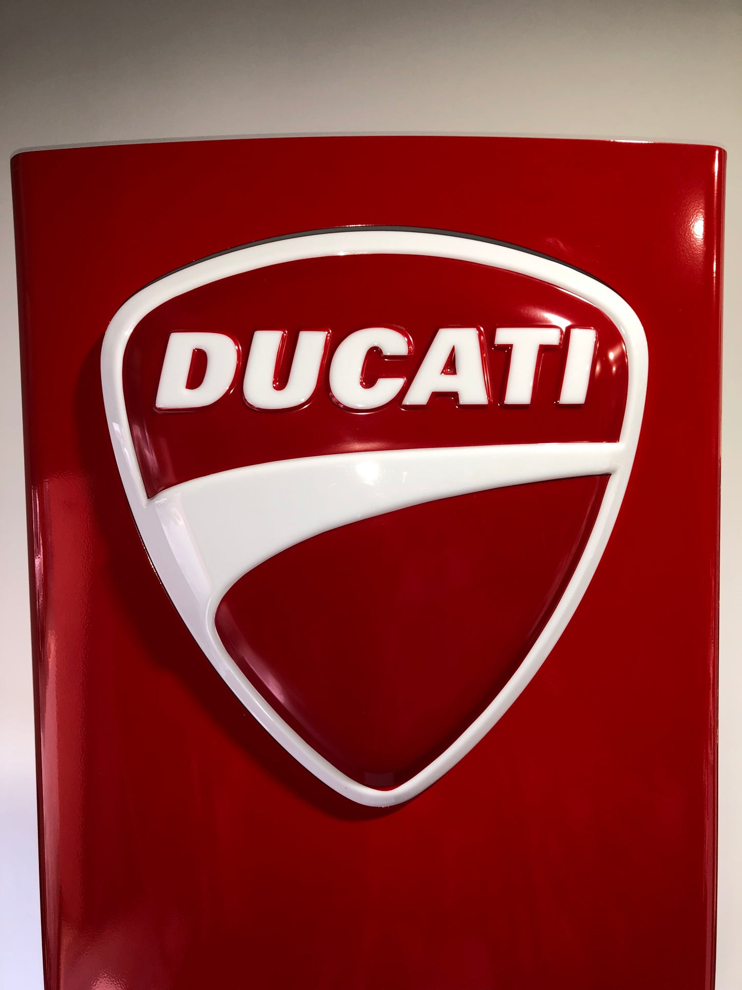 Ducati Dealer Sign - Authentic Illuminated Showroom Totem Sign