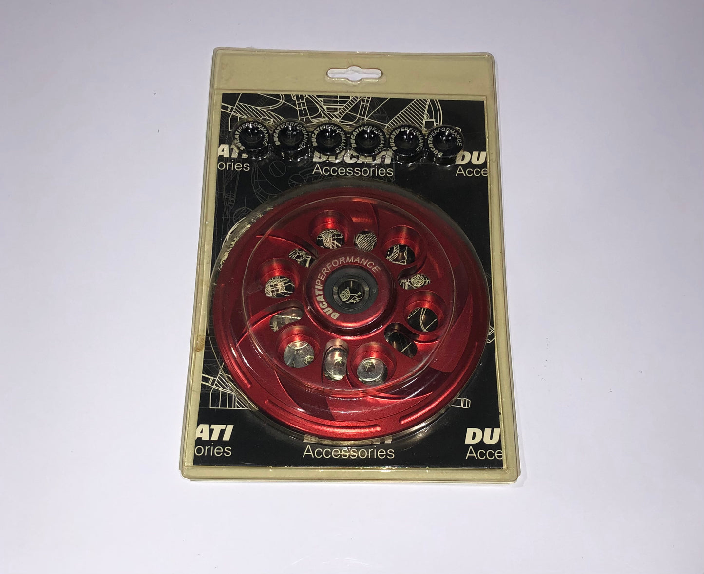 Ducati Self-Ventilated Clutch Pressure Plate - Red 96856808B