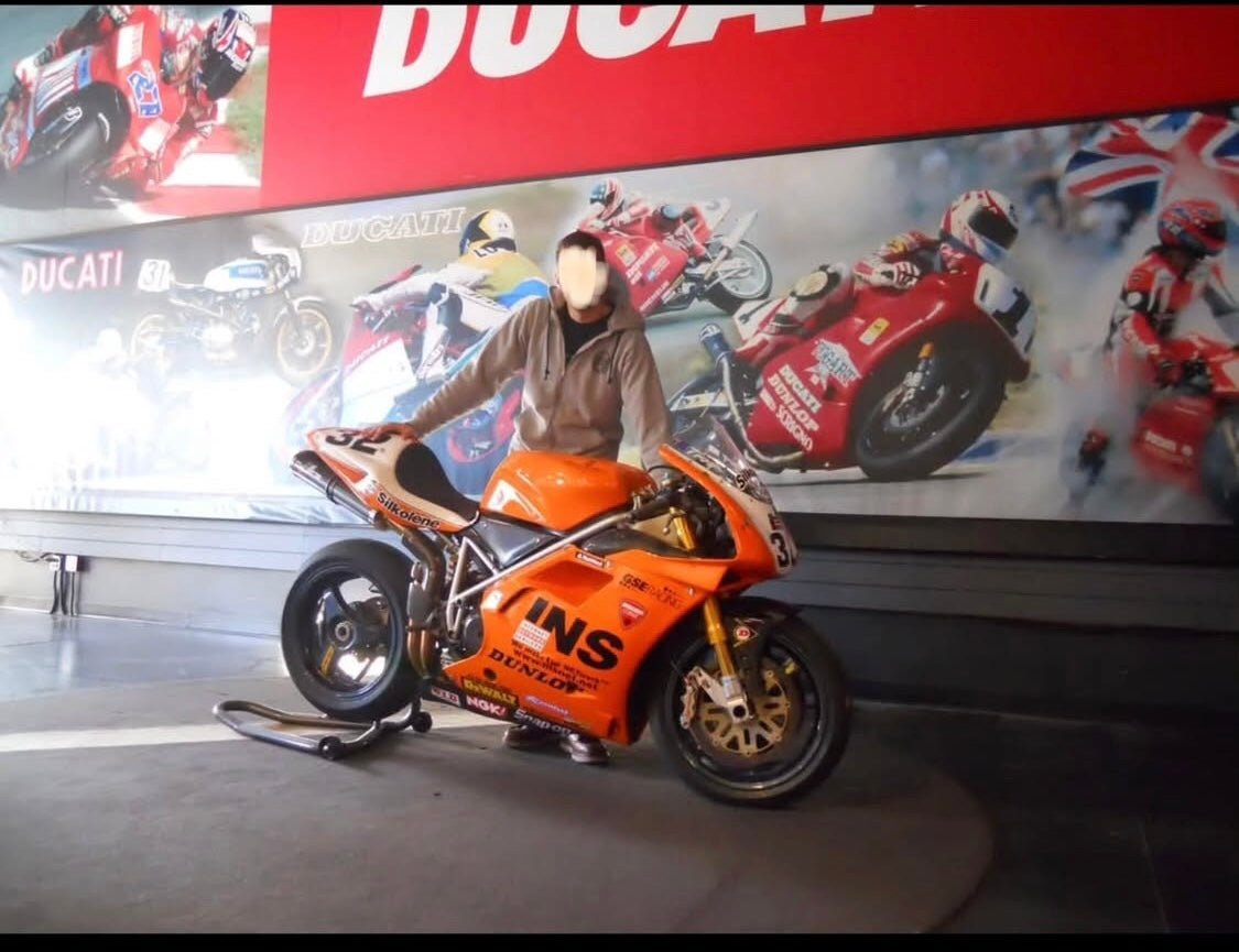 Ducati Dealer Wall Banner 1 Of 1 Made - 43 FT Long by 6FT 9 Inch High - High Res. Color with Signature