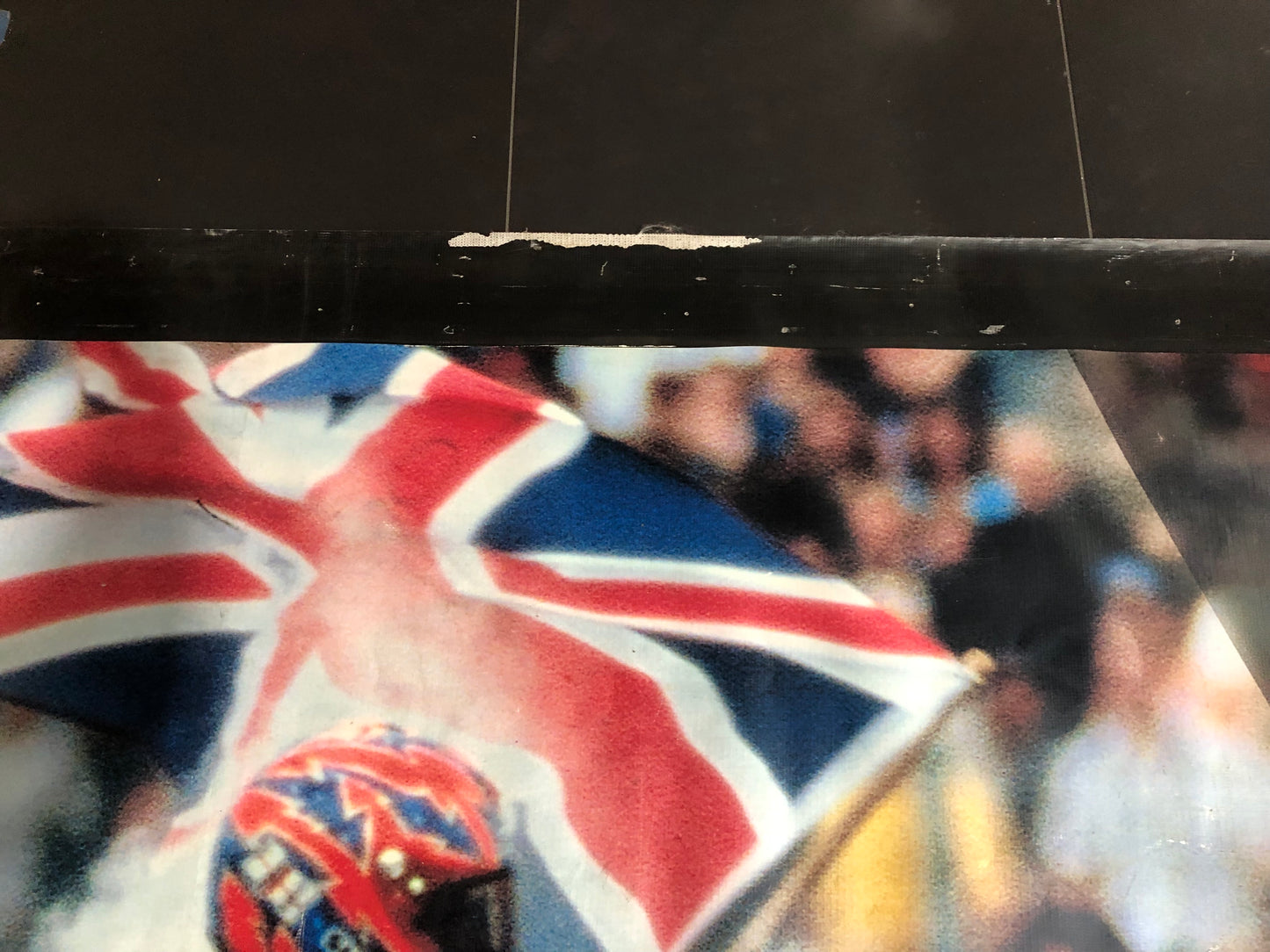 Ducati Dealer Wall Banner 1 Of 1 Made - 43 FT Long by 6FT 9 Inch High - High Res. Color with Signature