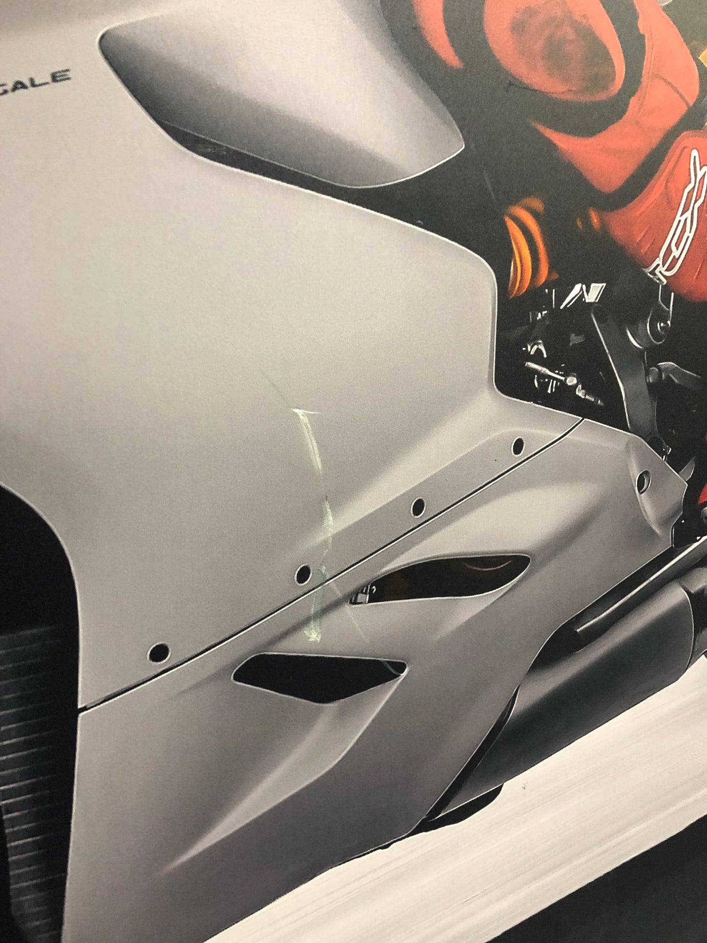 Ducati Dealer Wall Photo Panigale 899 - Color - Huge 6.5Ft By 4.9Ft