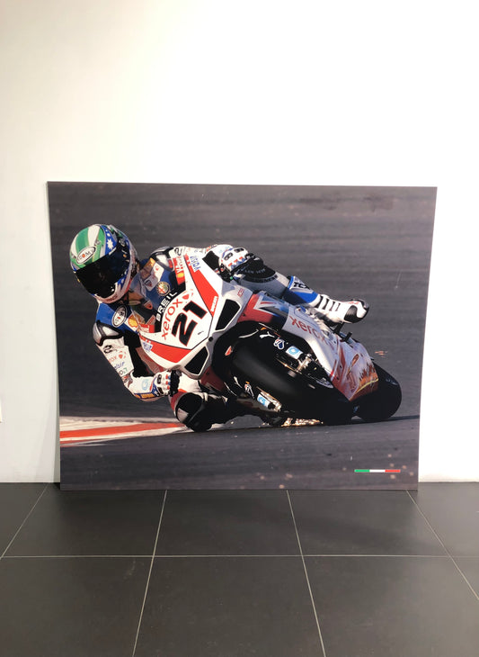 Ducati Dealer Wall Photo Troy Bayliss - Color - Huge 5.9Ft By 4.9Ft