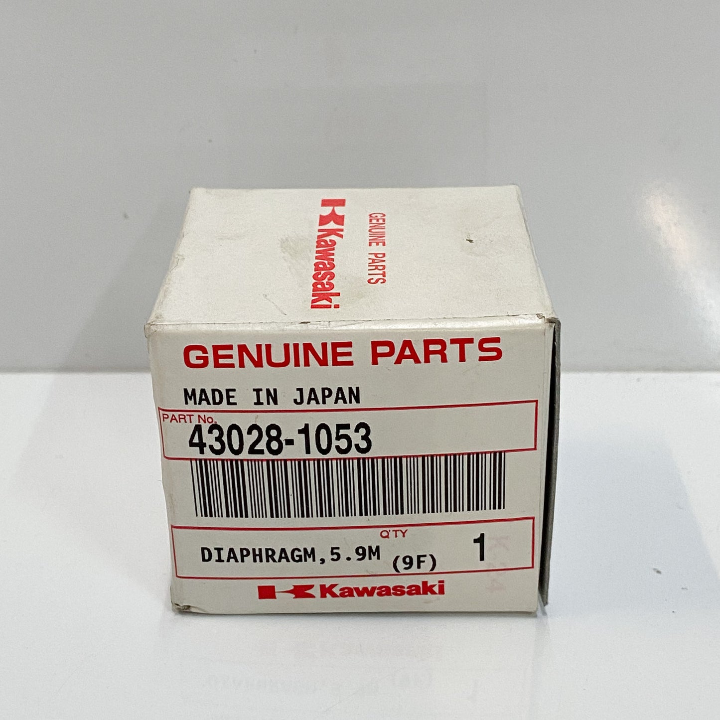 NOS KAWASAKI DIAPHRAGM, AIR CUT VALVE 43028-1053