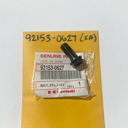 KAWASAKI OIL BOLT 92153-0627