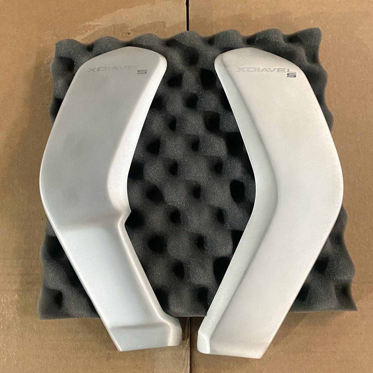 Ducati XDiavel S Left & Right Water Cooler Covers 48017731AB / 48017741AB