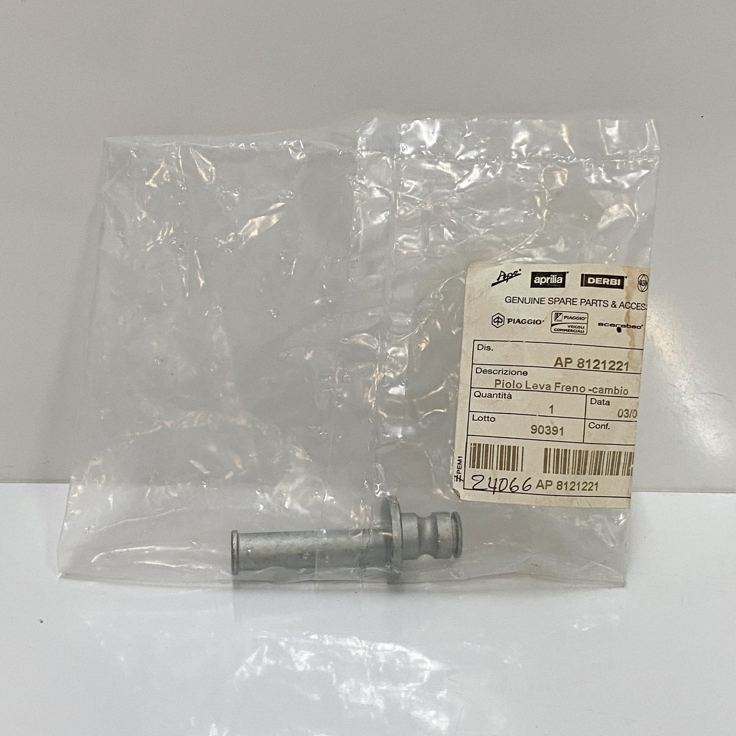 APRILIA ADJUSTABLE TOE PEG AP8121221