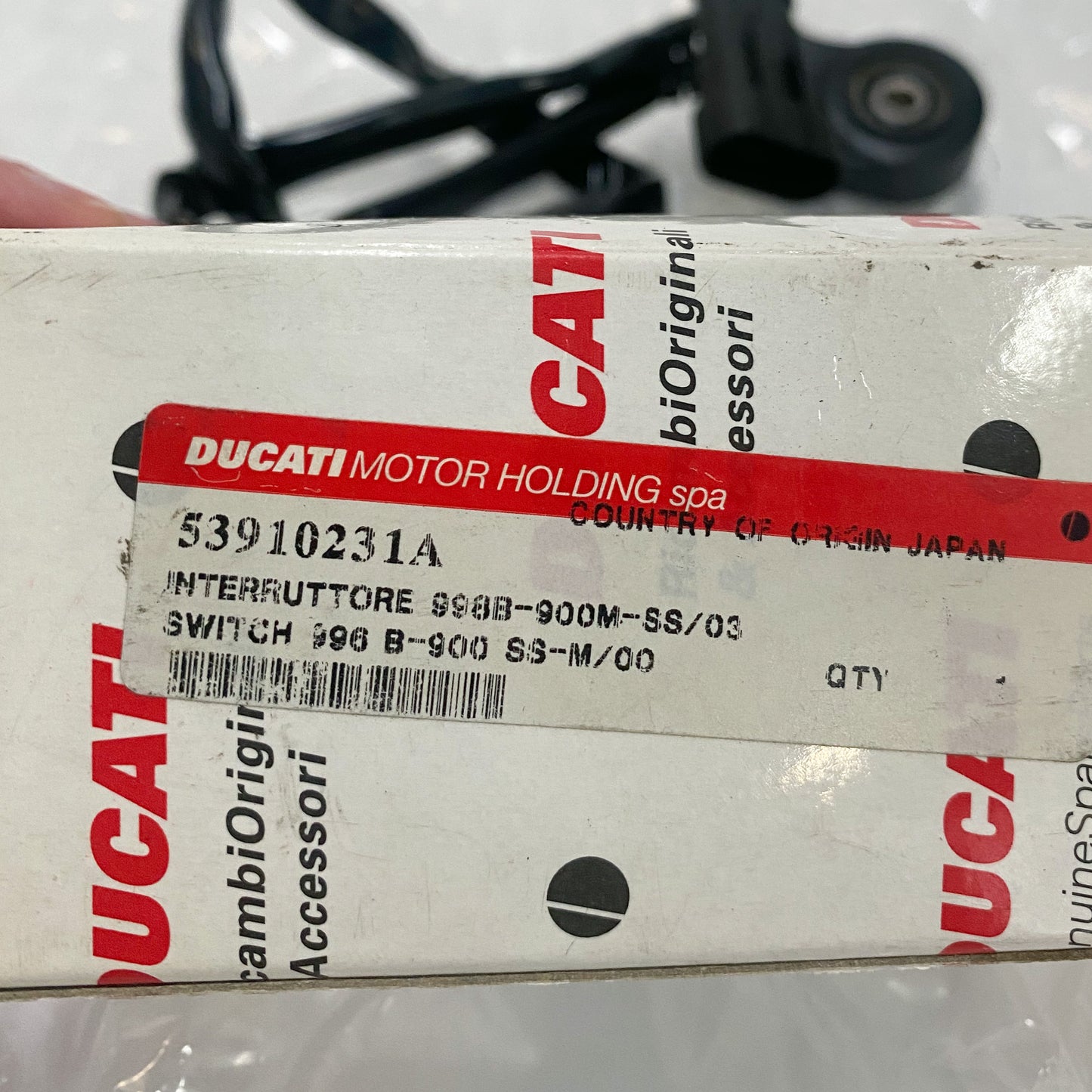DUCATI OEM SWITCH ASSY, SIDE STAND 53910231A