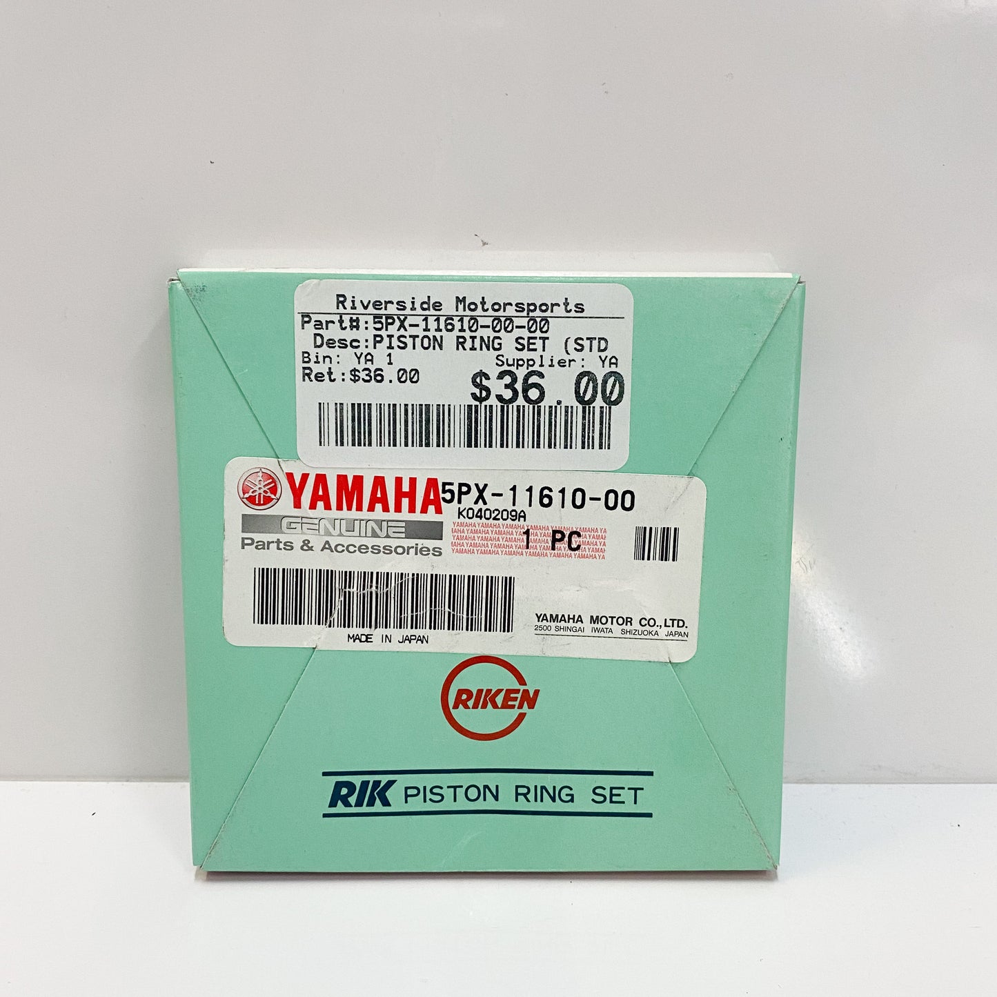 YAMAHA PISTON RING SET 5PX-11610-00-00