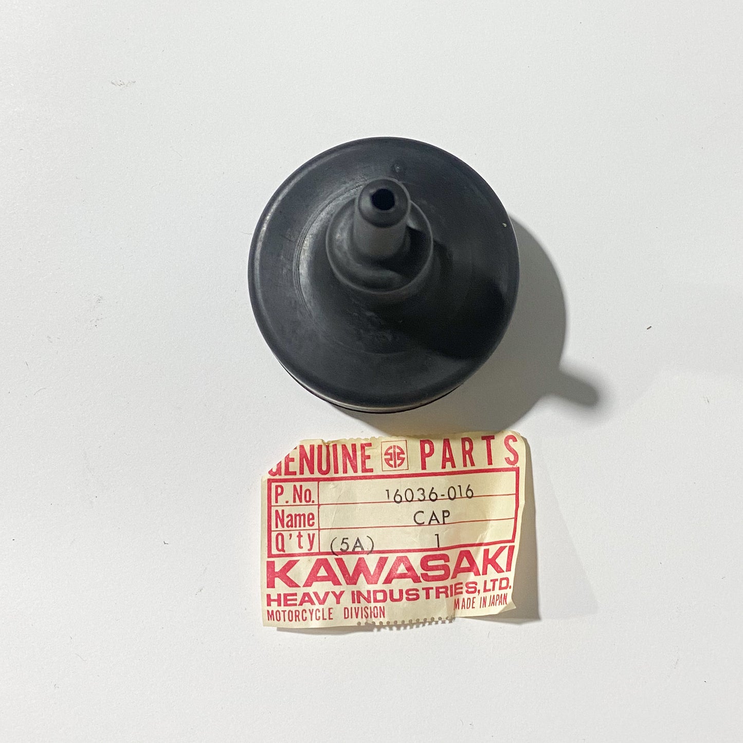 KAWASAKI CAP,MIX CHAMBER RUBER 16036-016