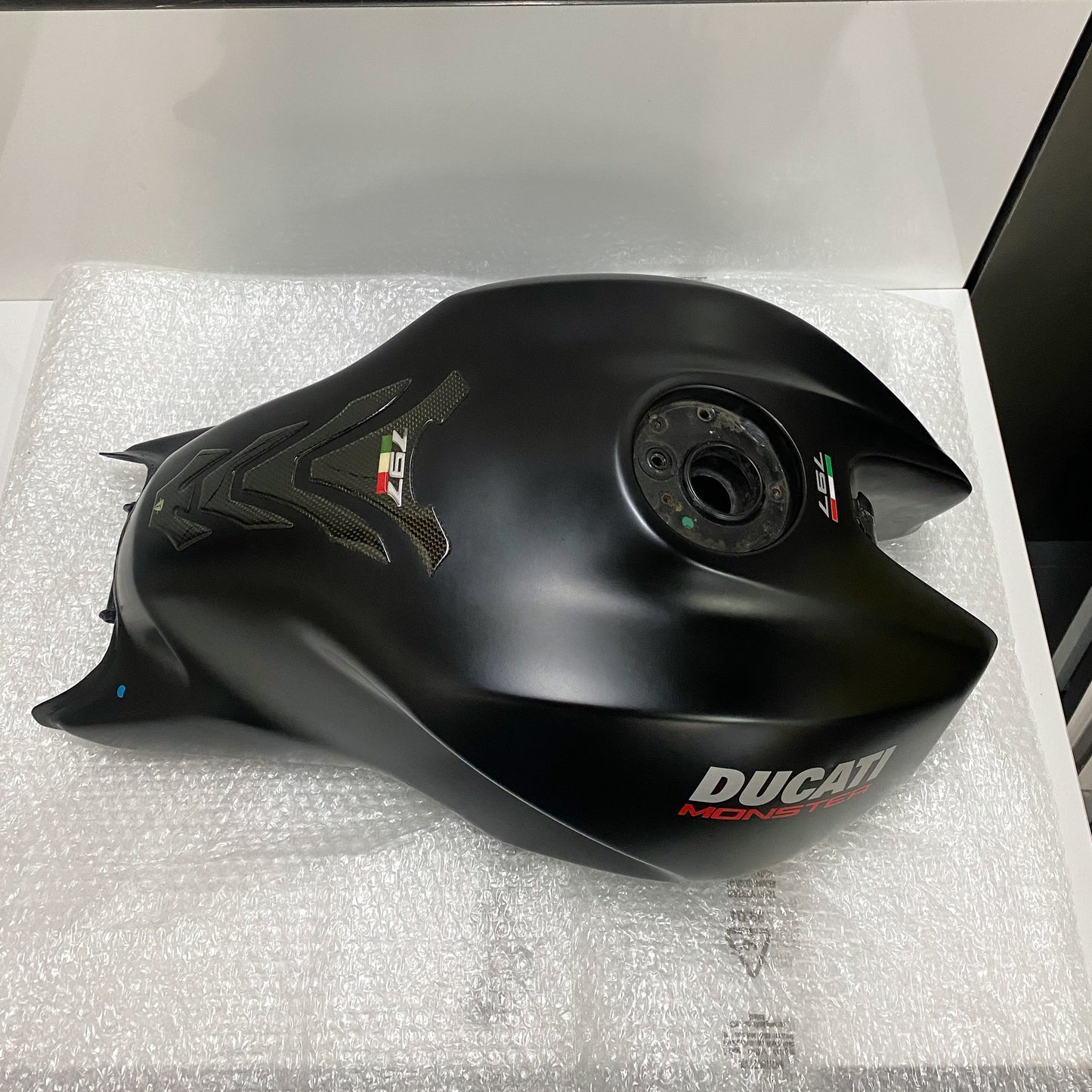 Ducati Monster 797 Gas Tank, Black 58612571AC USED