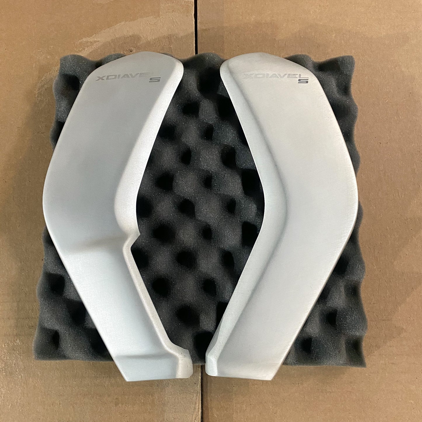 Ducati XDiavel S Left & Right Water Cooler Covers 48017731AB / 48017741AB