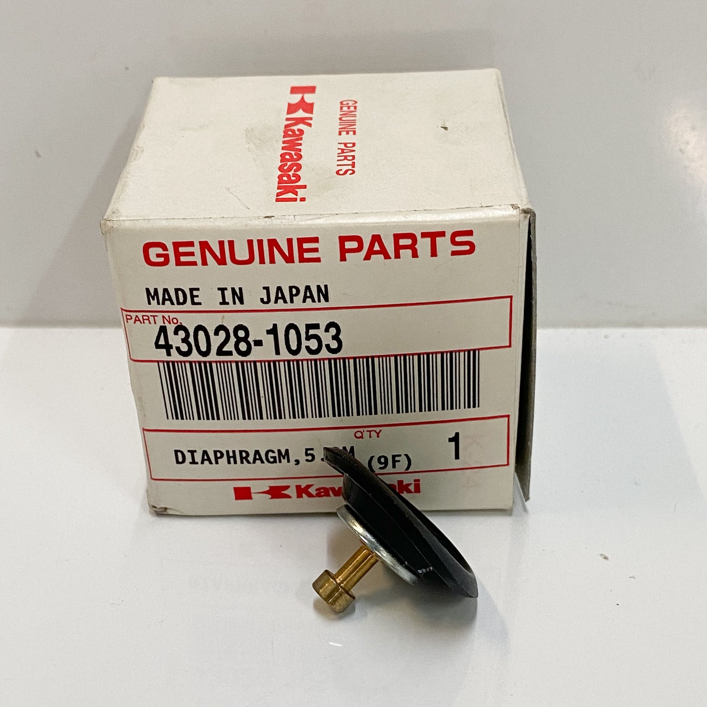 NOS KAWASAKI DIAPHRAGM, AIR CUT VALVE 43028-1053