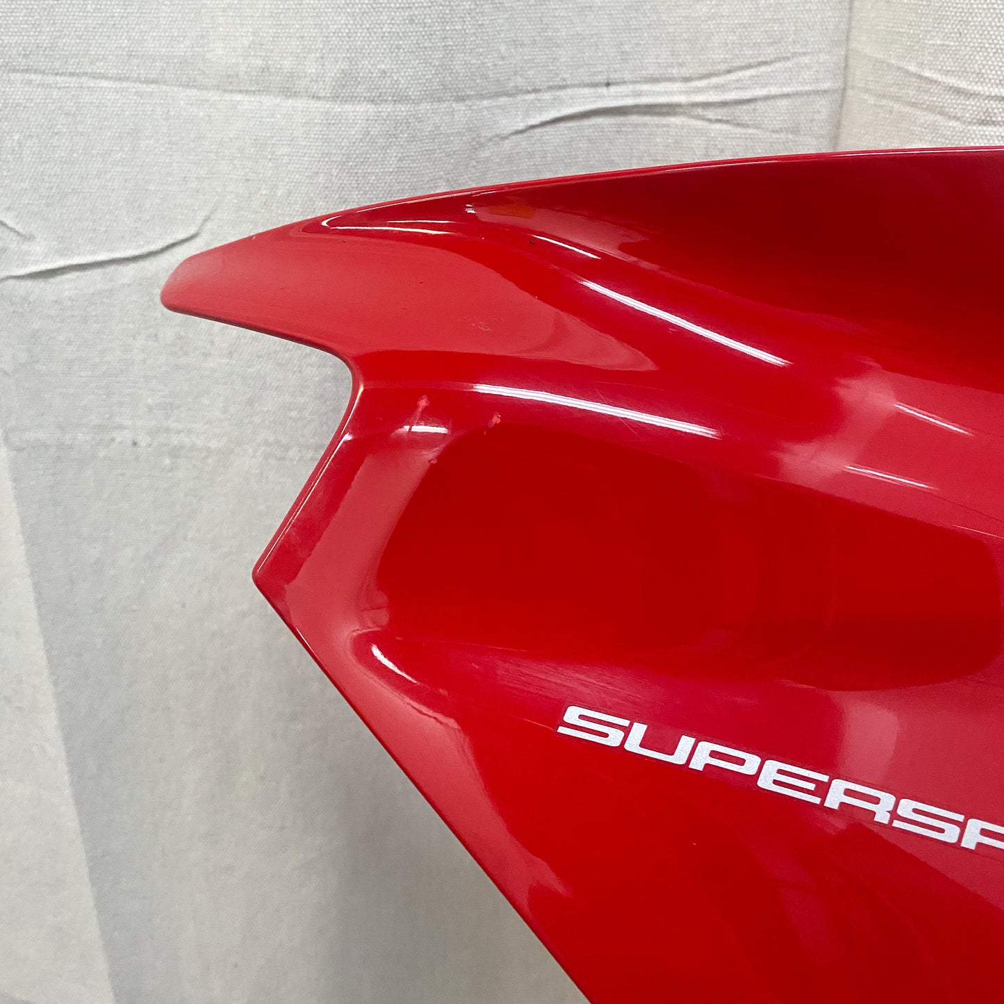 Ducati Supersport 939 Left Upper Fairing, Red 48018842BB USED