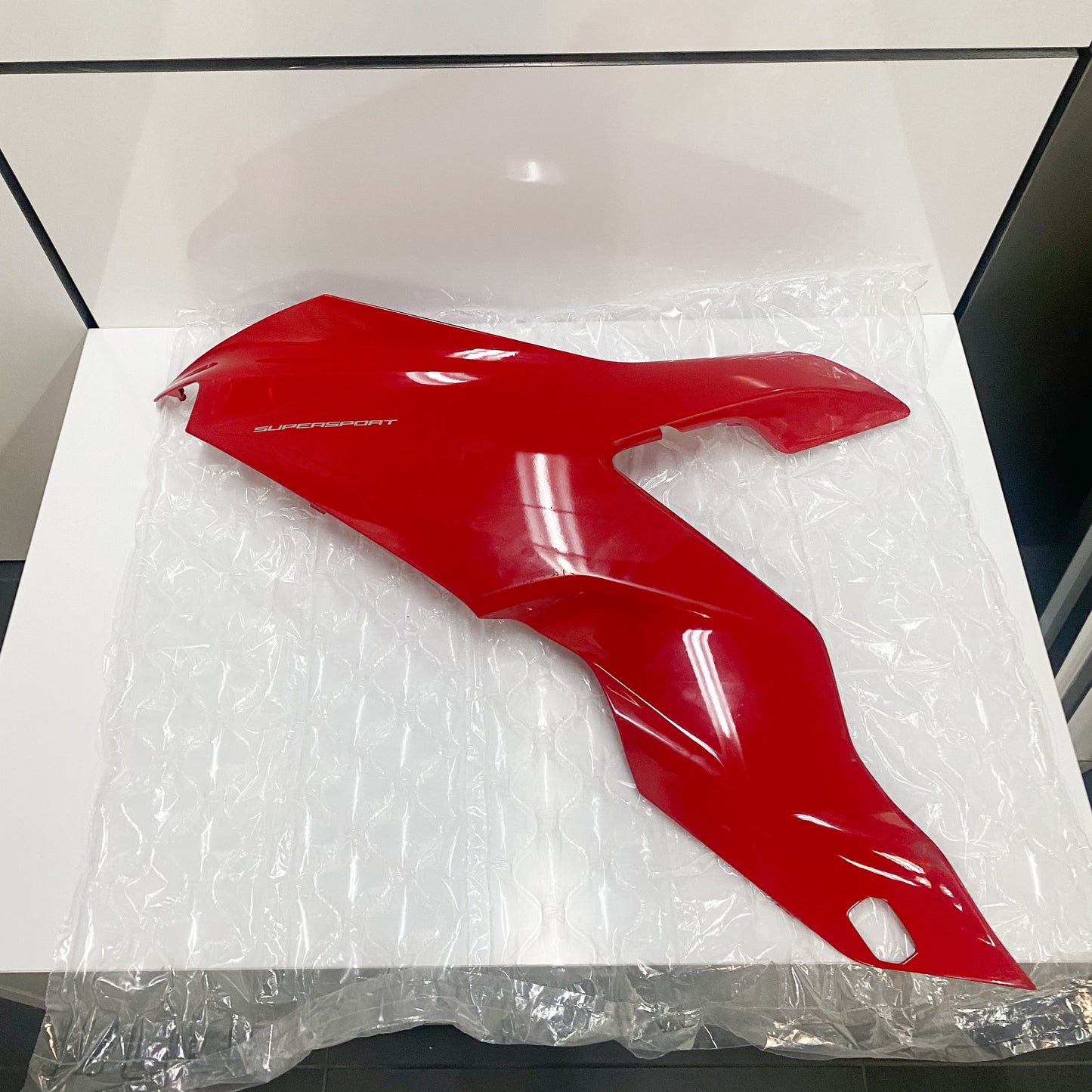 Ducati Supersport 939 Left Upper Fairing, Red 48018842BB USED