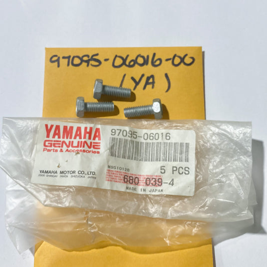 YAMAHA BOLT 97095-06016-00 QTY 3