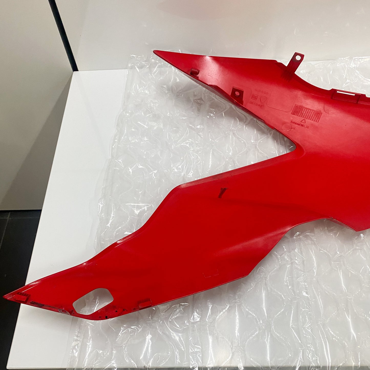 Ducati Supersport 939 Left Upper Fairing, Red 48018842BB USED