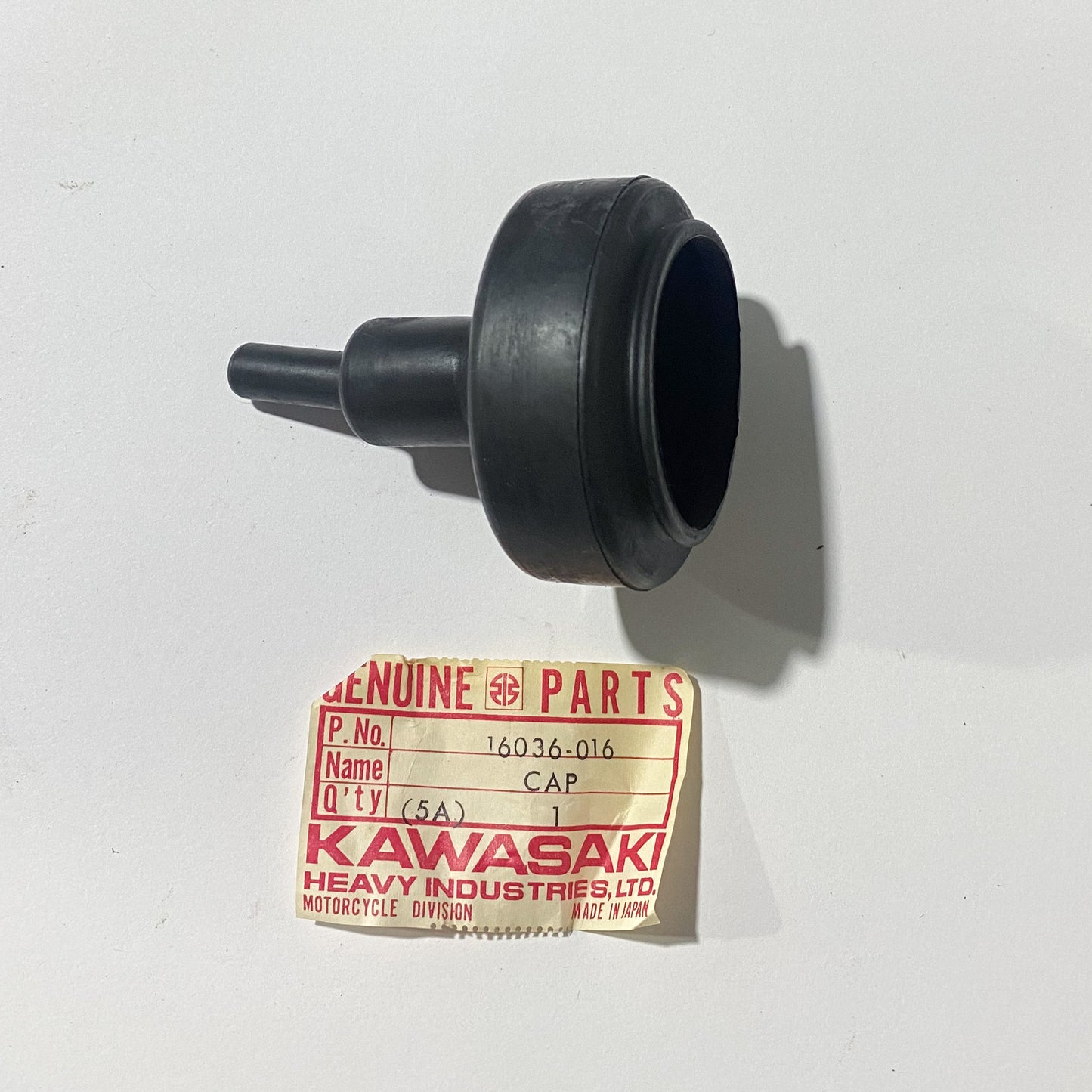 KAWASAKI CAP,MIX CHAMBER RUBER 16036-016