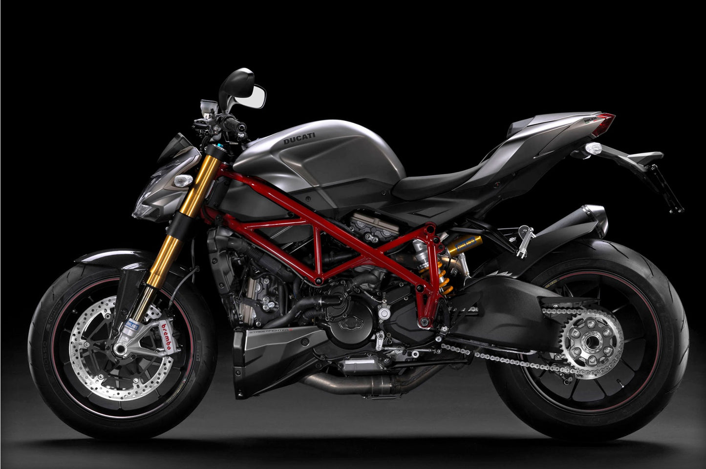 Ducati Streetfighter S Push Rod L/H Race Titanium 48022801CG