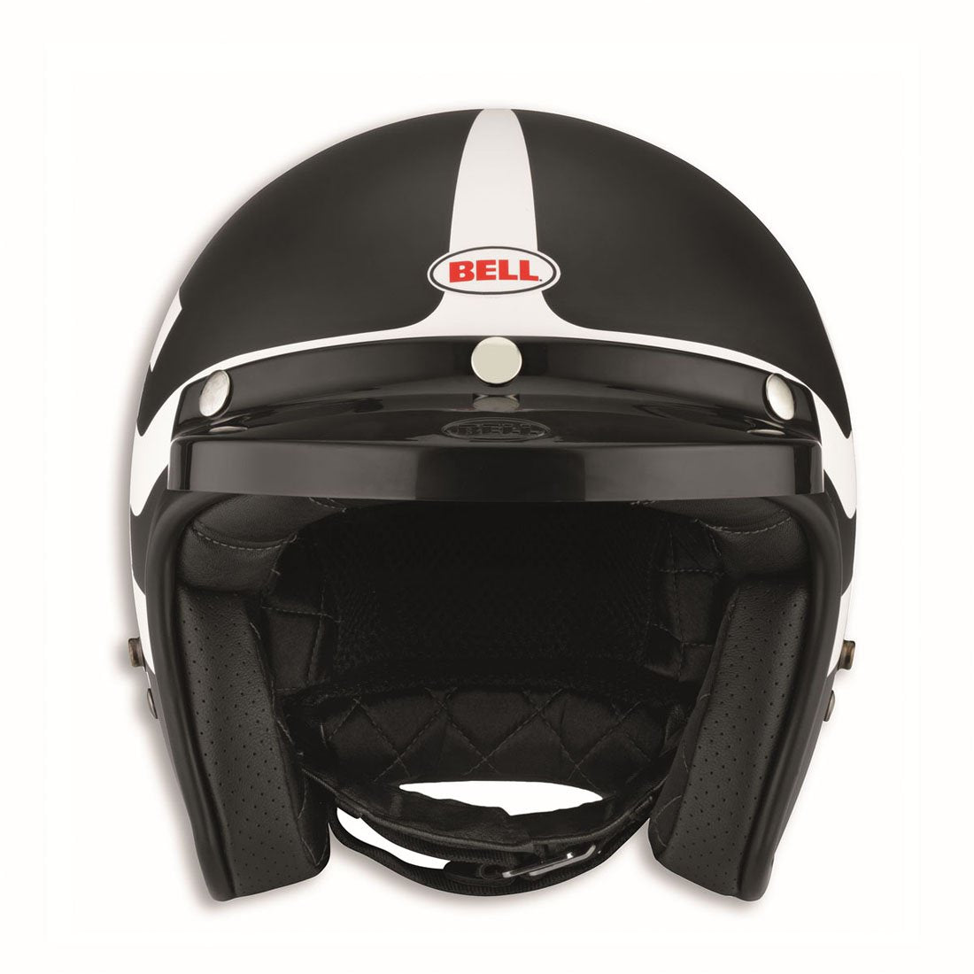 Ducati Scrambler Short Track Helmet - Black/White 98103082