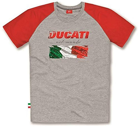 Ducati Men's Flag T-Shirt Italy 987690358