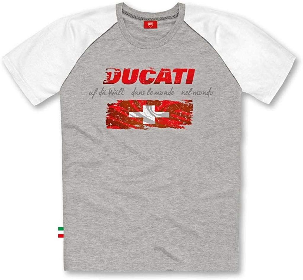 Ducati Men's Flag T-Shirt Switzerland 98769041