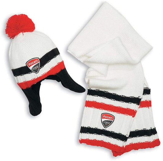 Ducati Corse Kid's Beanie and Scarf Set 987686872
