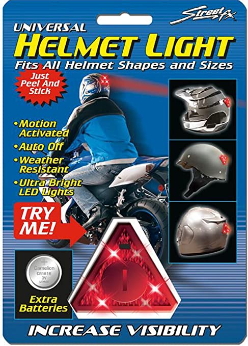 Street FX Motorcycle Helmet Light